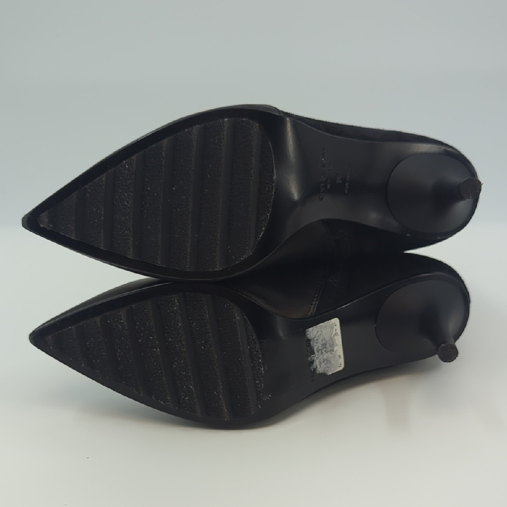 rag & bone Beha Boots in Black Leather & Suede Heeled Sz 7 - Picture 9 of 12